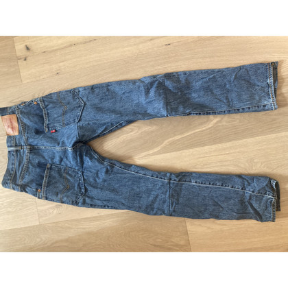 Vetements Jeans Katoen in Blauw