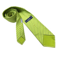 Hermès Krawatte en Soie en Vert
