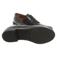 Giorgio Armani Lace-up shoes Leather in Grey