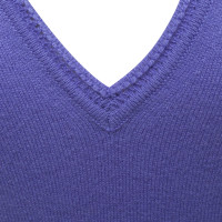 Malo Cashmere Trui Vest in purple