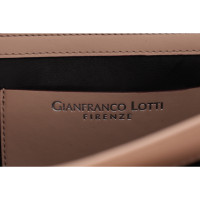 Gianfranco Lotti Diamond Top Handle Bag en Cuir