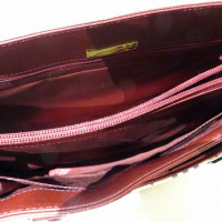Burberry Tote bag Canvas in Red