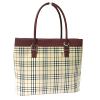 Burberry Tote bag Canvas in Rood