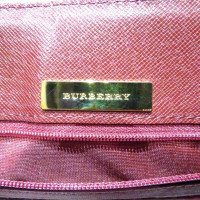 Burberry Tote bag Canvas in Red