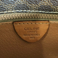 Céline Shopper in Tela in Marrone