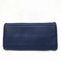 Bally Handbag Leather in Blue