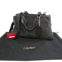 Cartier Marcello De Cartier Bag aus Wildleder in Schwarz