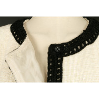 Chanel Jacket/Coat Wool in White