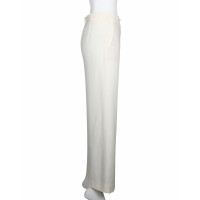 Loro Piana Trousers Silk in White