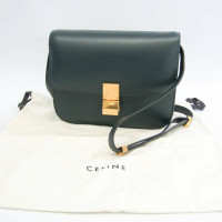 Céline Classic Bag en Cuir en Vert