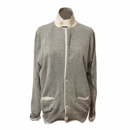 Sacai Jacket/Coat Cotton in Grey