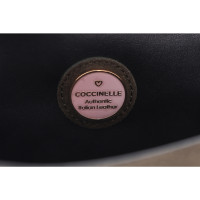Coccinelle Shoulder bag Suede in Olive