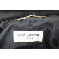 Saint Laurent Jacke/Mantel in Schwarz