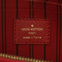 Louis Vuitton Montaigne MM33 aus Leder in Rot