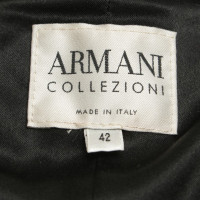 Armani Collezioni Fleece jacket in Rostrot