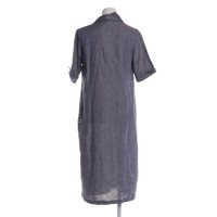 Peserico Dress Linen in Grey