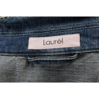 Laurèl Jacke/Mantel aus Baumwolle in Blau