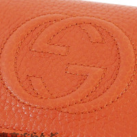 Gucci Bag/Purse Leather in Orange