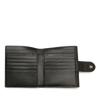Gucci Täschchen/Portemonnaie aus Leder in Schwarz