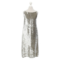 Donna Karan Kleid in Silbern