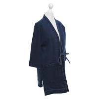 3x1 Jacke/Mantel aus Baumwolle in Blau