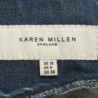 Karen Millen Denim jasje in donkerblauw