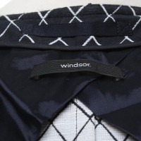 Windsor Manteau à motif écossais