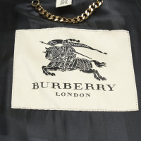 Burberry Jacke/Mantel aus Kaschmir in Schwarz