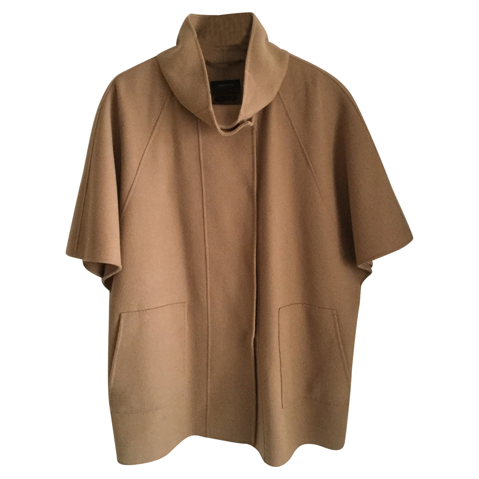 Max Mara Jacket/Coat Wool in Brown - Second Hand Max Mara Jacket/Coat Wool  in Brown buy used for 279€ (4569696)