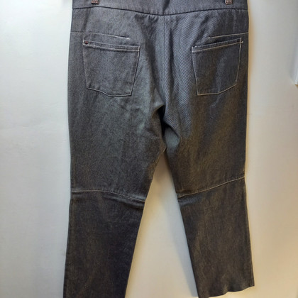S Max Mara Trousers Cotton in Grey