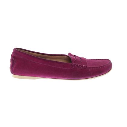 Tod's Slippers/Ballerinas Leather in Violet