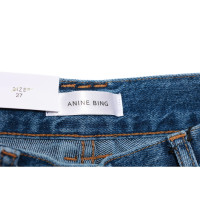 Anine Bing Jeans aus Baumwolle in Blau