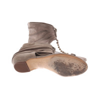 Ash Sandals Leather in Taupe