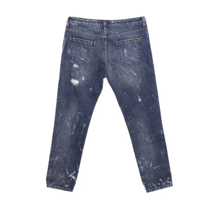 Philipp Plein Jeans in Cotone in Blu