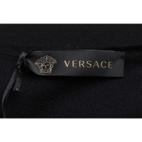 Versace Vestito in Jersey in Nero