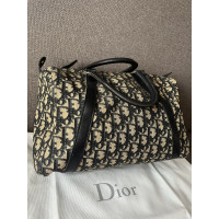 Christian Dior Boston Bag en Toile en Beige