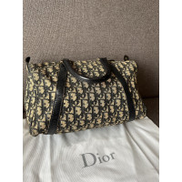 Christian Dior Handbag Canvas in Beige