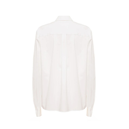 Genny Veste/Manteau en Coton en Blanc