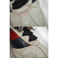 Gucci Sneakers Leer in Beige