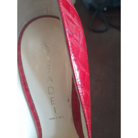 Casadei Pumps/Peeptoes Patent leather in Red