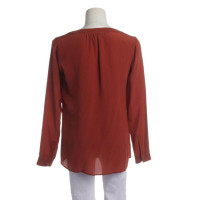 0039 Italy Top Silk in Brown
