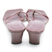 Staud Sandals Leather in Red
