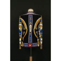 Versace Giacca/Cappotto in Blu