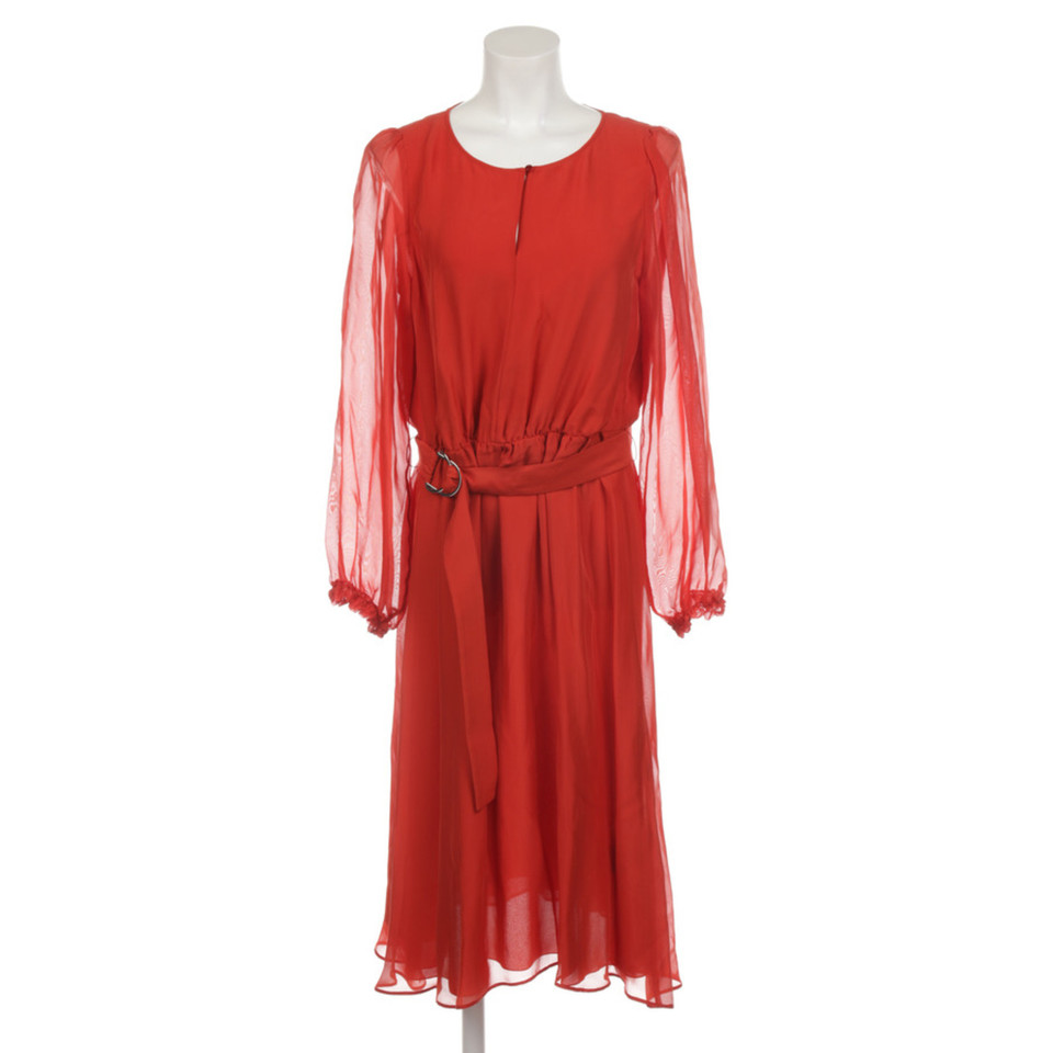Luisa Cerano Kleid aus Viskose in Rot
