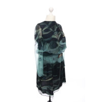 Armani Collezioni Dress Silk in Petrol