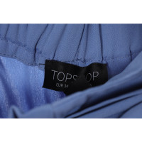 Topshop Trousers in Blue