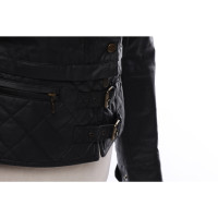 Belstaff Jacke/Mantel aus Baumwolle in Schwarz