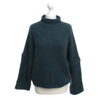 360 Sweater Cashmere sweater in petrol