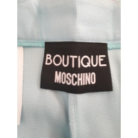 Moschino Trousers Cotton in Turquoise