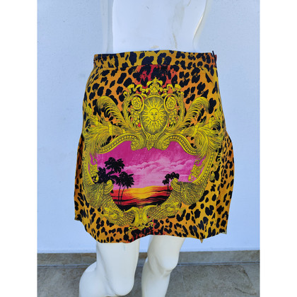Versace For H&M Skirt Silk in Yellow